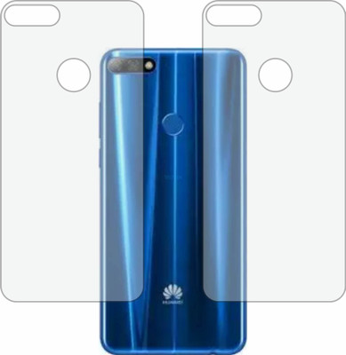 TELTREK Back Screen Guard for HUAWEI HONOR Y7 2018 (Matte Finish)(Pack of 2)
