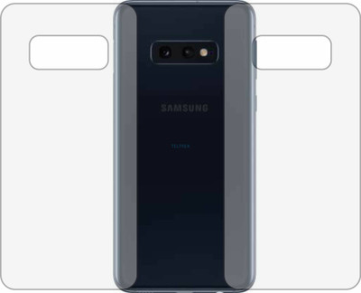 TELTREK Back Screen Guard for SAMSUNG GALAXY S10E (Matte Finish)(Pack of 2)