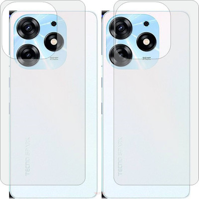 TELTREK Back Screen Guard for TECNO SPARK 10 PRO Ki7 (Matte Finish)(Pack of 2)