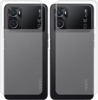 MOBART Back Screen Guard for OPPO K 10 (Matte Finish)(Pack of 2)