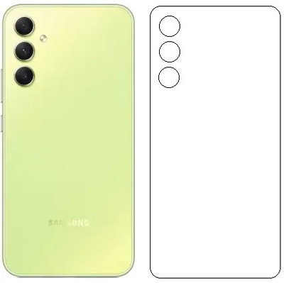 HOBBYTRONICS Back Screen Guard for Samsung A34, Samsung A34 5G, Samsung Galaxy A34, Samsung Galaxy A34 5G(Pack of 1)