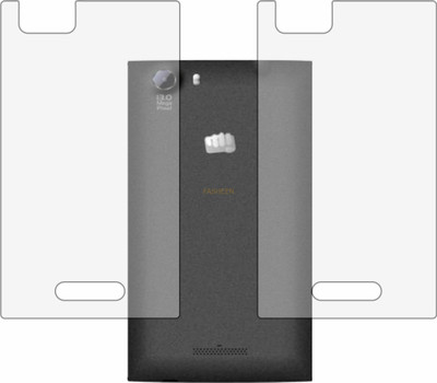 Fasheen Back Screen Guard for MICROMAX CANVAS PLAY 4G Q469 (Matte Finish)(Pack of 2)