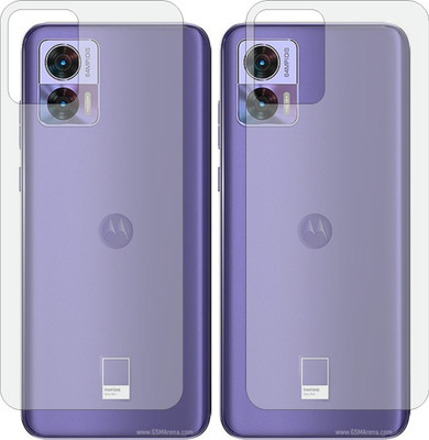 MOBART Back Screen Guard for MOTOROLA MOTO EDGE 30 NEO (Matte Finish)(Pack of 2)