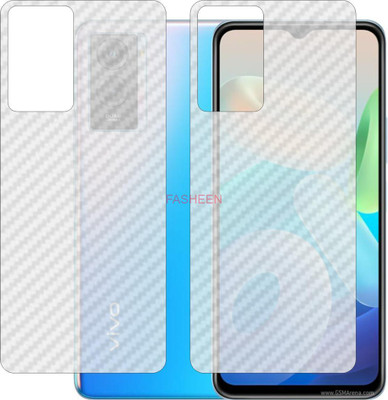 Fasheen Back Screen Guard for VIVO Y72T (3D Carbon Fiber Finish)(Pack of 2)