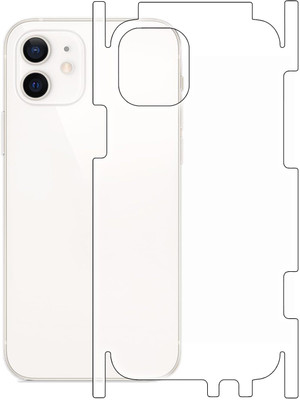 ONCRAVES Back Screen Guard for Apple iPhone 12 | Matte Unbreakable Membrane(Pack of 1)