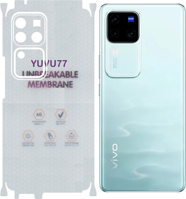 yuvu77 Back Screen Guard for VIVO V30 PRO 5G, Membrane 360 coverage(Pack of 1)