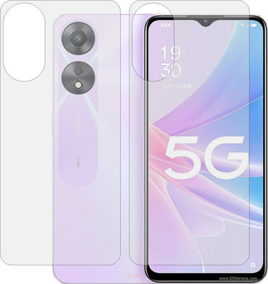 TELTREK Back Screen Guard for OPPO A78 CPH2495 (Matte Finish)(Pack of 2)