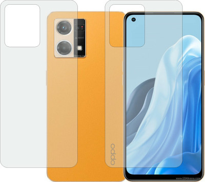ZINGTEL Back Screen Guard for OPPO CPH2363 (Matte Finish)(Pack of 2)