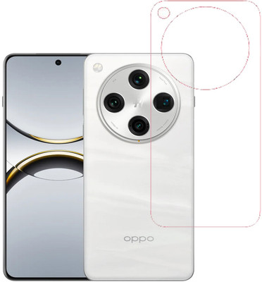 SPRITZEN Back Screen Guard for OPPO Find X8 Pro 5G, Clear(Pack of 1)