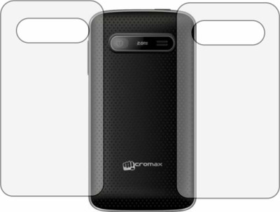 ZINGTEL Back Screen Guard for MICROMAX BOLT A26 (Matte Finish)(Pack of 2)