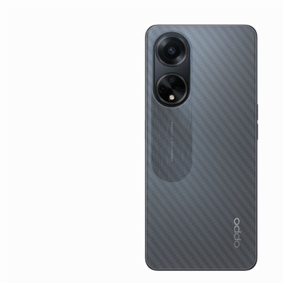 Vatsin Back Screen Guard for Oppo A38, Oppo A38 [Carbon Fiber](Pack of 1)