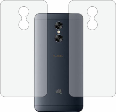 Fasheen Back Screen Guard for MICROMAX EVOK DUAL NOTE (Matte Finish)(Pack of 2)