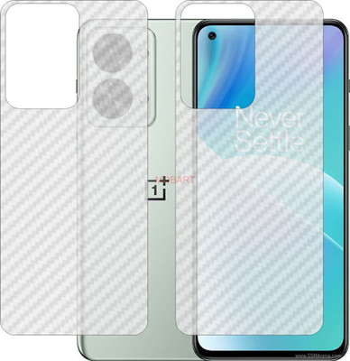 MOBART Back Screen Guard for ONEPLUS NORD 2T CPH2401 (3D Carbon Fiber Finish)(Pack of 2)