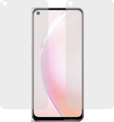 TELTREK Back Screen Guard for OPPO A93S 5G (Matte Finish)(Pack of 2)