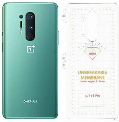 casikart Back Screen Guard for oneplus 8 pro back membrane with sides protection(Pack of 1)