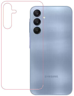 HOBBYTRONICS Back Screen Guard for Samsung A15(Pack of 1)
