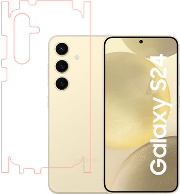 KARTRAY Back Screen Guard for SAMSUNG Galaxy S24 5G, Clear With Sides(Pack of 1)