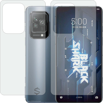 ZINGTEL Back Screen Guard for BLACK SHARK 5 (Matte Finish)(Pack of 2)