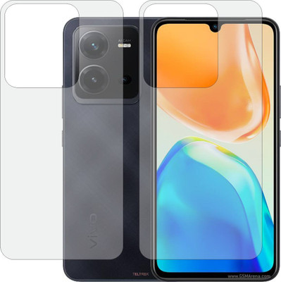 TELTREK Back Screen Guard for VIVO V25e V2201 (Matte Finish)(Pack of 2)