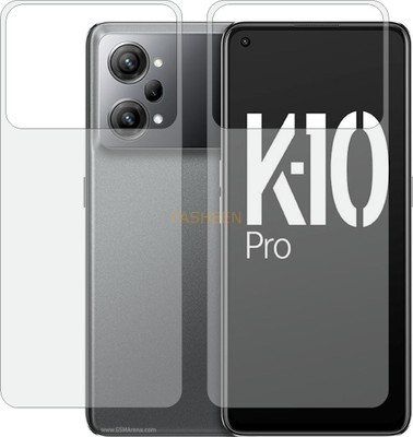 Fasheen Back Screen Guard for OPPO K10 PRO PGIM10 (Matte Finish)(Pack of 2)