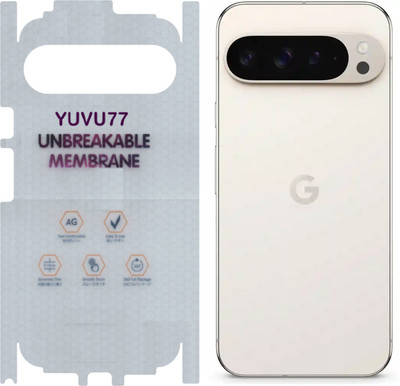 YUVUMCARE Back Screen Guard for Google Pixel 9 Pro XL 5g, Membrane 360 coverage, unbreakable membrane(Pack of 1)