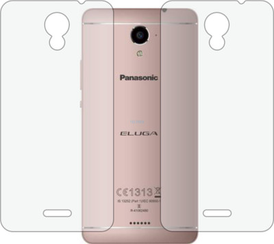 TELTREK Back Screen Guard for PANASONIC ELUGA RAY X (Matte Finish)(Pack of 2)