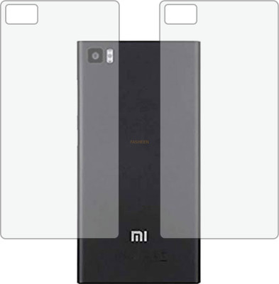 Fasheen Back Screen Guard for XIAOMI MI3 (Matte Finish)(Pack of 2)