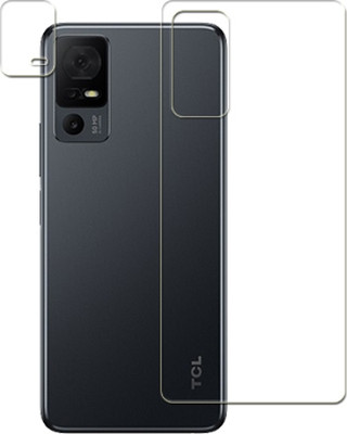MUTAALI Back Screen Guard for TCL 40 XL Back Carbon Fiber Skin with camera lens(Pack of 1)