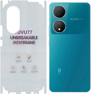 yuvu77 Back Screen Guard for VIVO Y100 5G, Membrane with 360 coverage(Pack of 1)