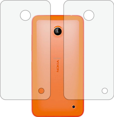 TELTREK Back Screen Guard for NOKIA LUMIA 630 (Matte Finish)(Pack of 2)