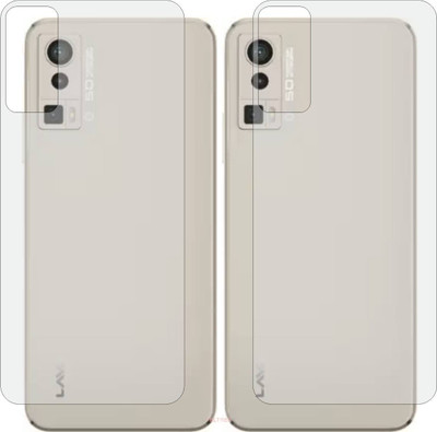 TELTREK Back Screen Guard for LAVA BLAZE PRO (Matte Finish)(Pack of 2)