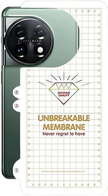 ankSONline Back Screen Guard for OnePlus 11 5G, |Unbreakable [Transparent Protective ,Anti-Scratch](Pack of 1)
