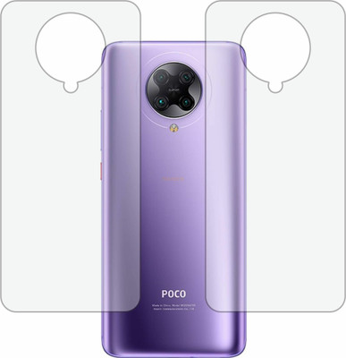 Fasheen Back Screen Guard for MI REDMI POCO F2 (Matte Finish)(Pack of 2)
