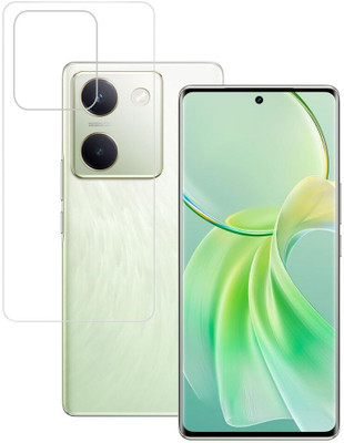 ISAAK Back Screen Guard for Vivo Y300 Pro 5G Unbreakable Back Screen Guard(Pack of 1)
