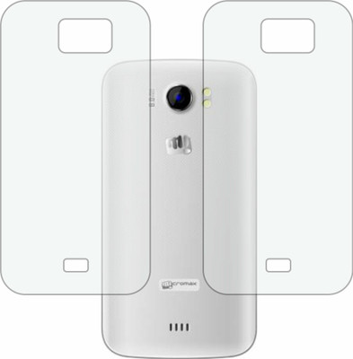 Fasheen Back Screen Guard for MICROMAX A110Q (CANVAS 2 PLUS) (Matte Finish)(Pack of 2)