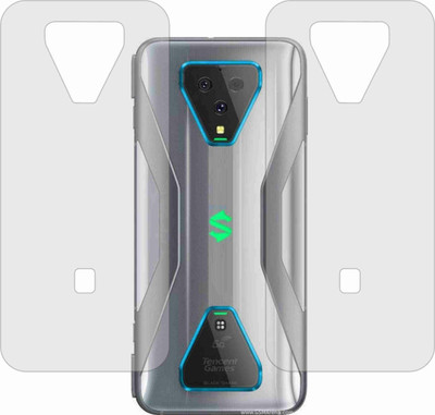 TELTREK Back Screen Guard for XIAOMI REDMI BLACK SHARK 3 PRO (Matte Finish)(Pack of 2)