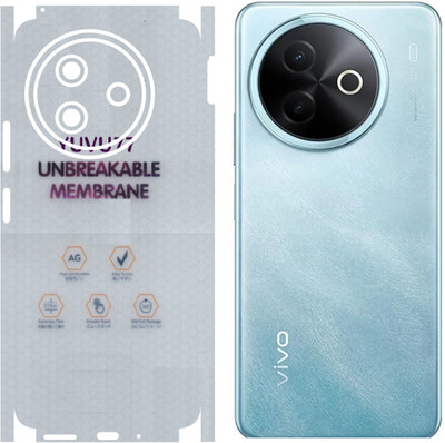 YUVUMCARE Back Screen Guard for Vivo Y39 5G, Membrane 360 coverage(Pack of 1)