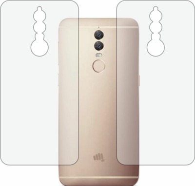 ZINGTEL Back Screen Guard for MICROMAX DUAL 5 (Matte Finish)(Pack of 2)