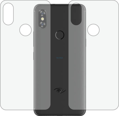 TELTREK Back Screen Guard for ITEL A62 (Matte Finish)(Pack of 2)