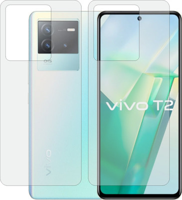 ZINGTEL Back Screen Guard for VIVO T2 V2199GA (Matte Finish)(Pack of 2)