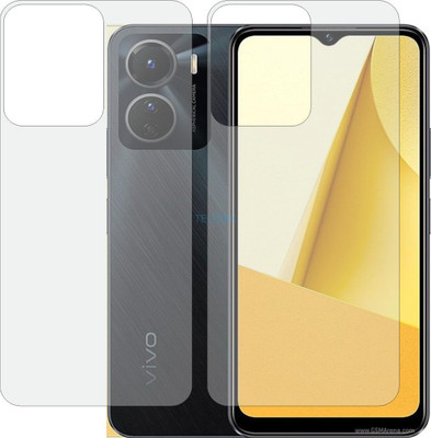TELTREK Back Screen Guard for VIVO Y16 V2204 (Matte Finish)(Pack of 2)