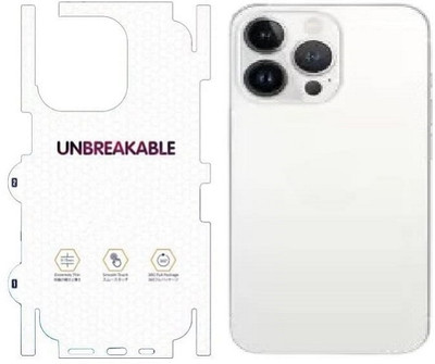 AKSHUD Back Screen Guard for Apple iPhone 13 Pro Max, iPhone 13 Pro Max, (FULL)(Pack of 1)