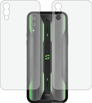 TELTREK Back Screen Guard for XIAOMI MI BLACK SHARK 2 PRO (Matte Finish)(Pack of 2)