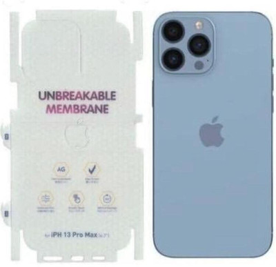 Rao apex accessories Back Screen Guard for Apple iPhone 13promax 360* protection(Pack of 1)