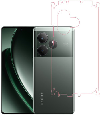 SPRITZEN Back Screen Guard for Realme GT 6 5G, Clear With Sides(Pack of 1)