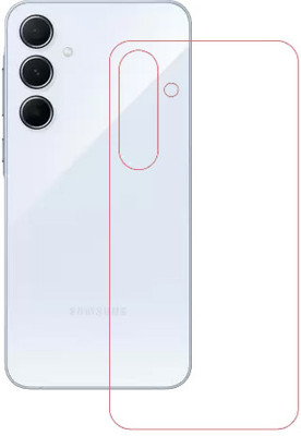 HOBBYTRONICS Back Screen Guard for Samsung M35, Samsung M35(Pack of 1)