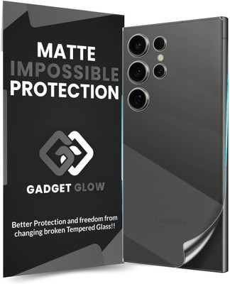 Gadget Glow Back Screen Guard for Samsung Galaxy S24 Ultra 5G, Samsung S24 Ultra 5G, S24 Ultra 5G, ( Not a Tempered Glass, it’s a Matte Nano Fiber Guard)(Pack of 1)