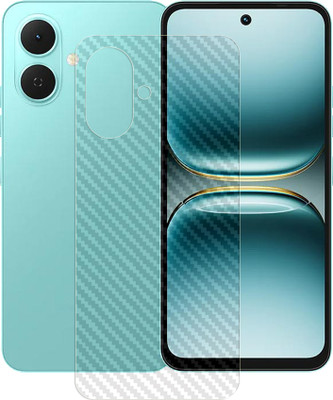 SOMTONE Back Screen Guard for Tecno Spark Go 2 4G Back Carbon fiber Screen Protector | Anti-Scratch | Edge to Edge Full Coverage | Screen Guard(Pack of 1)