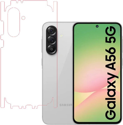 KARTRAY Back Screen Guard for Samsung Galaxy A56 5G, Clear With Sides(Pack of 1)