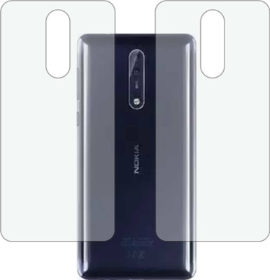 TELTREK Back Screen Guard for NOKIA TA-1012 (NOKIA 8) (Matte Finish)(Pack of 2)